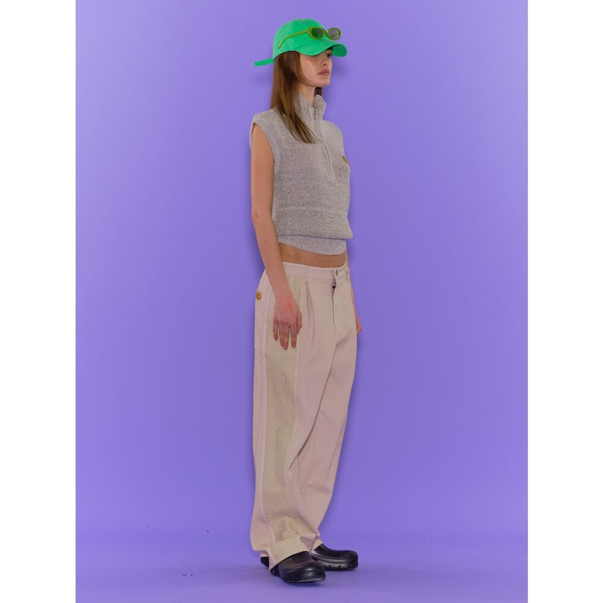 샌드 사운드(SAND SOUND) Laced White Denim  Ivory