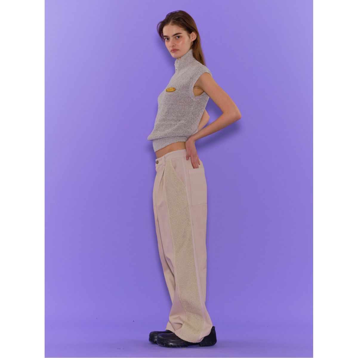 샌드 사운드(SAND SOUND) Laced White Denim  Ivory
