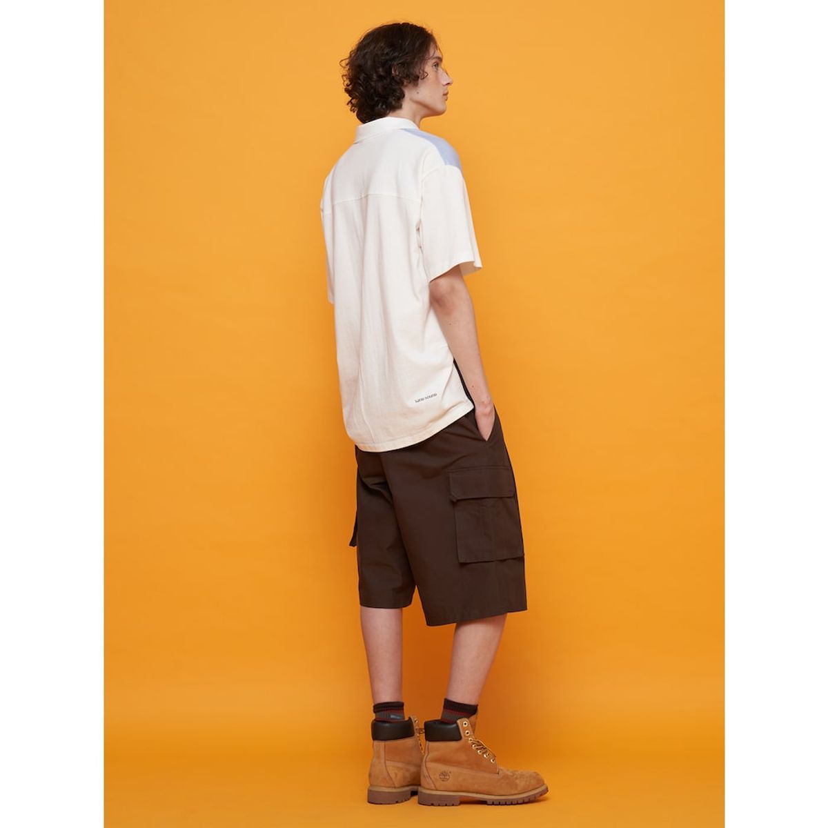 샌드 사운드(SAND SOUND) Cash Pawn Graphic Short Sleeve Polo TShirt  Ivory