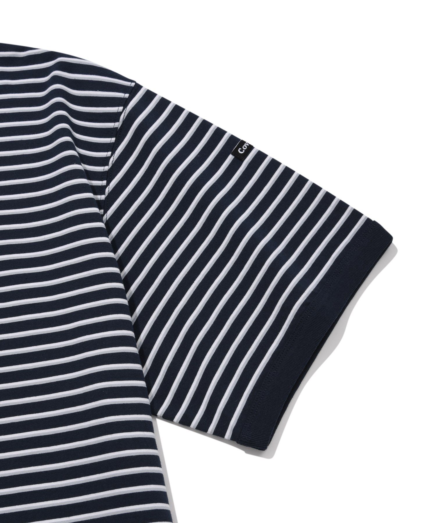 COVERNATのMulti-stripe T-shirt 全2色 MUSINSA | COVERNAT multi stripe t-shirt navy