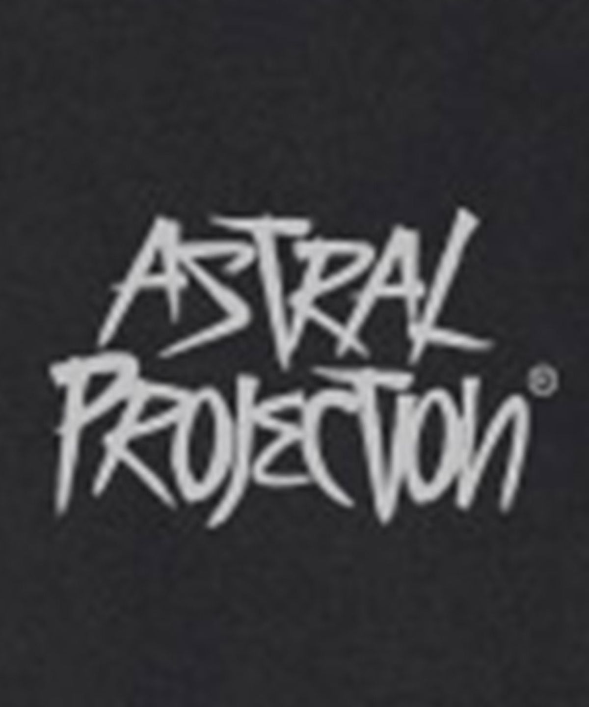 아스트랄 프로젝션(ASTRAL PROJECTION) [오버핏]그래피티 레터링13수 면 라운드 넥 반팔 티셔츠_블랙