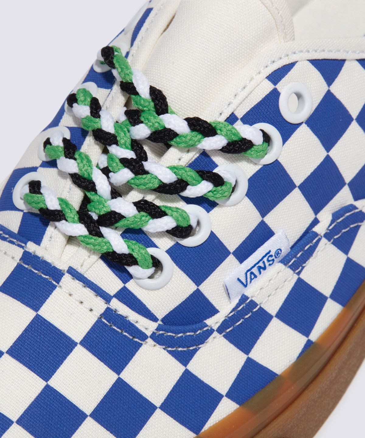 반스(VANS) 어센틱 - (체커보드) 블루:화이트 / VN0009PVY6Z1