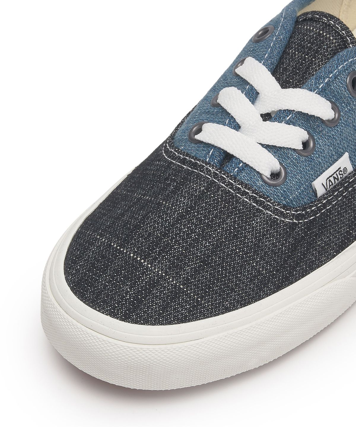 반스(VANS) 어센틱 - (쓰레디드 데님) 데님 블루:화이트 / VN000BW5Y6Z1