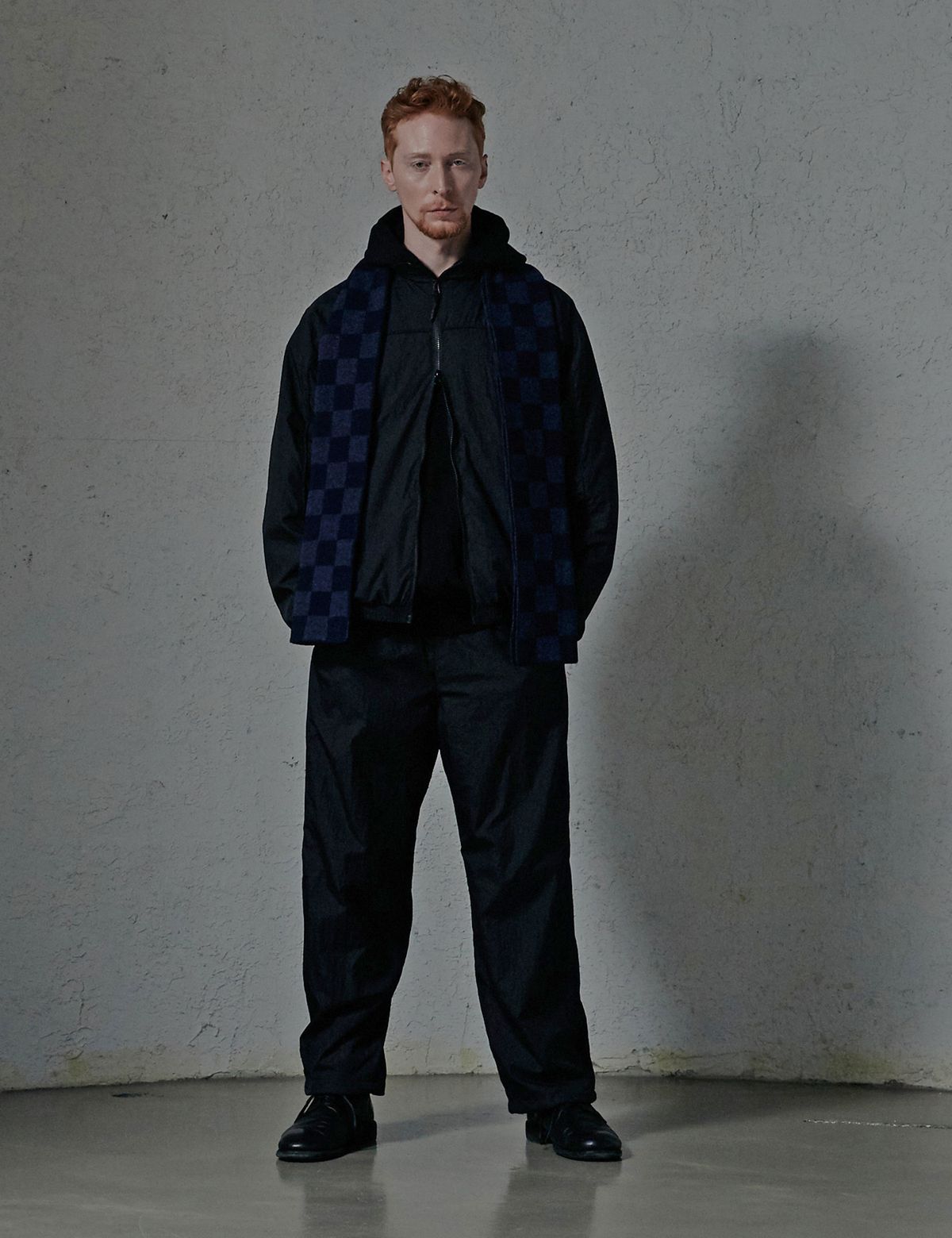 네이머클로딩(NAMERCLOTHING) SHEER LIGHT TRAINNING JACKET BLACK