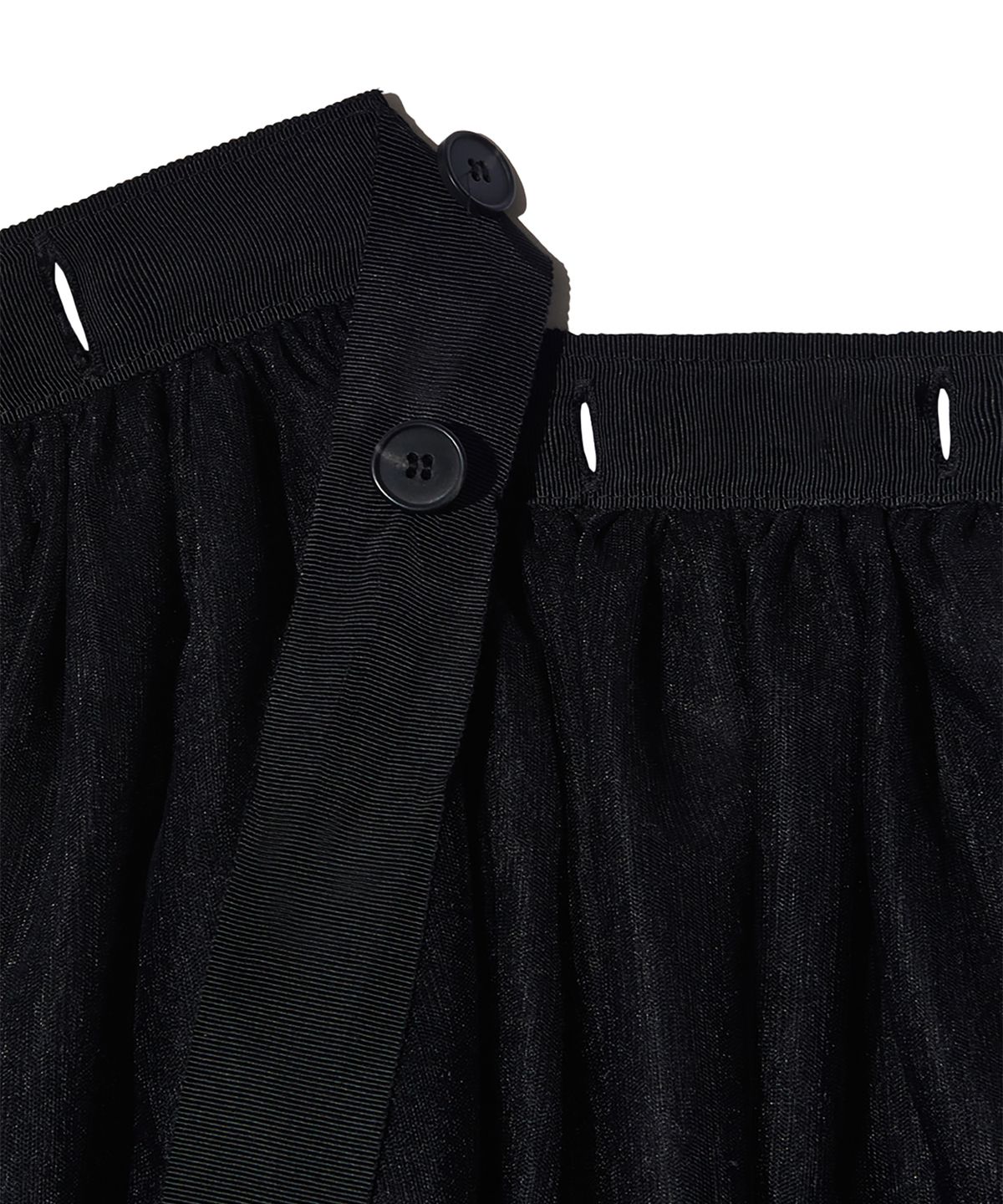 피스메이커(PIECE MAKER) TS LAYERED SHA SKIRT (BLACK)