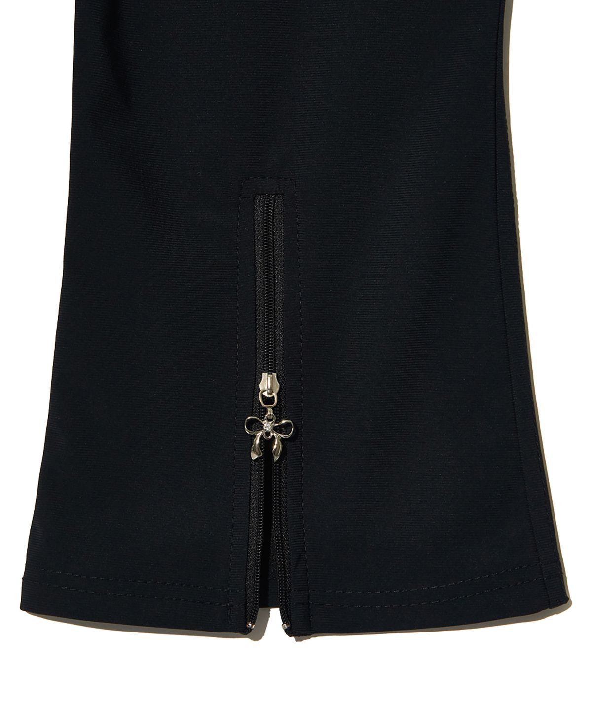 피스메이커(PIECE MAKER) TS RIBBON ZIP PANTS (BLACK)