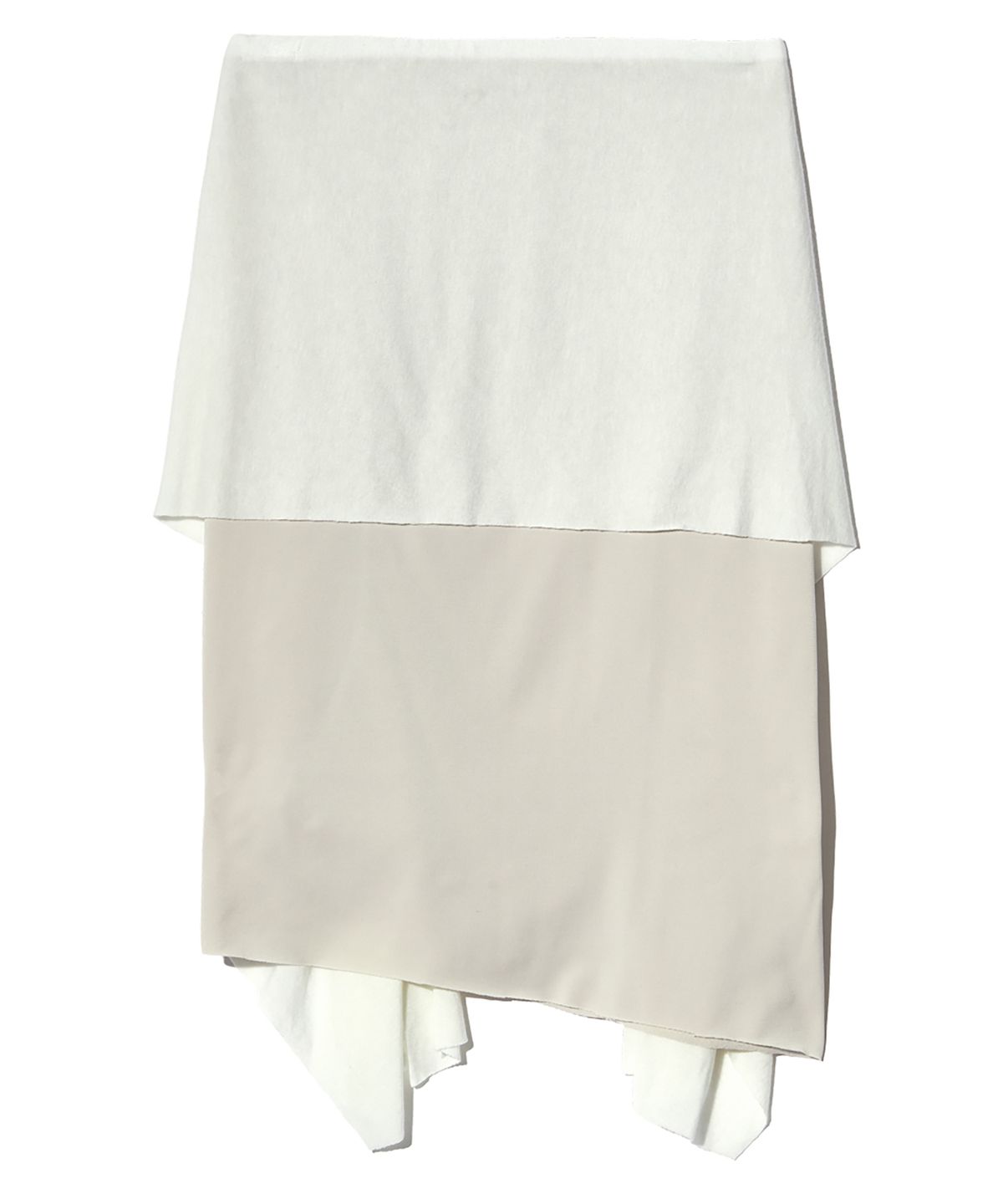 피스메이커(PIECE MAKER) TS TIERED SHIRRING SKIRT (BEIGE)