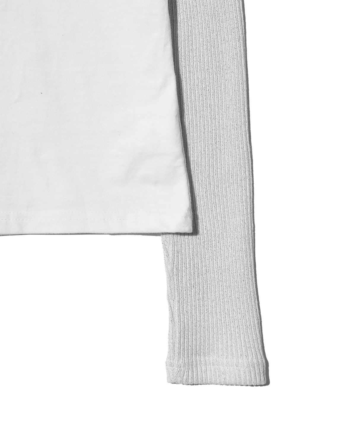 피스메이커(PIECE MAKER) TS METAL KNIT LS (WHITE)
