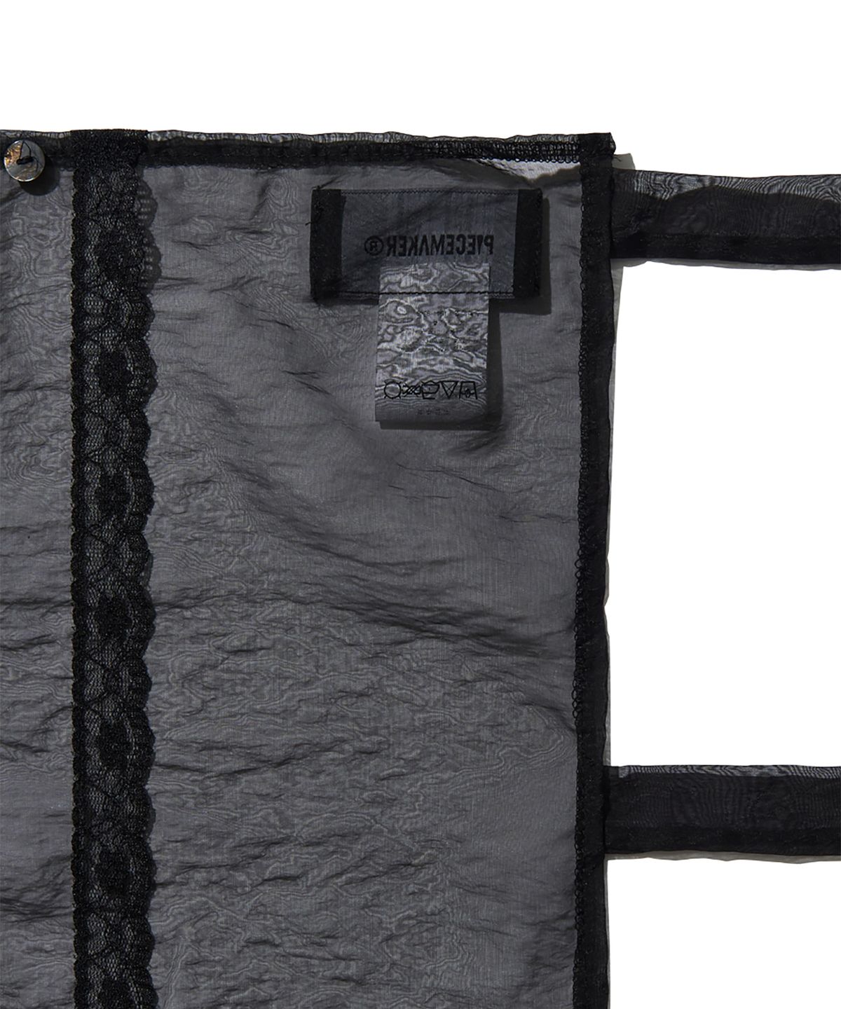 피스메이커(PIECE MAKER) TS 3WAY SHEER APRON (BLACK)