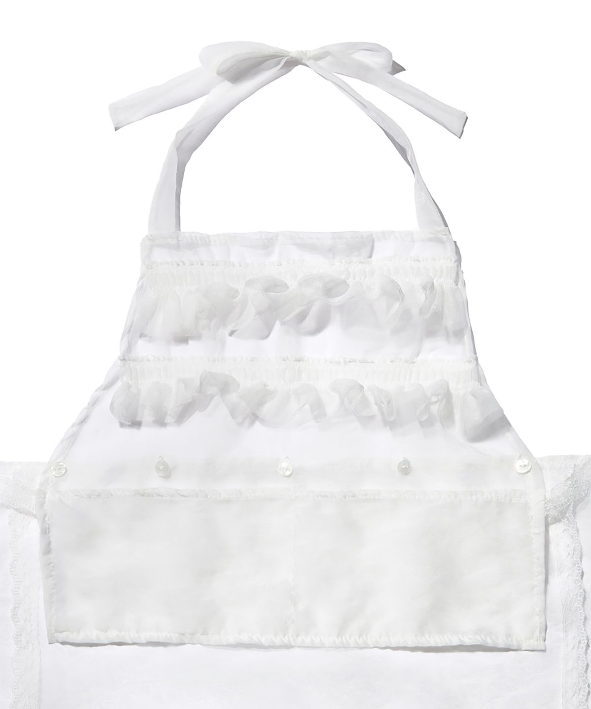피스메이커(PIECE MAKER) TS 3WAY SHEER APRON (WHITE)