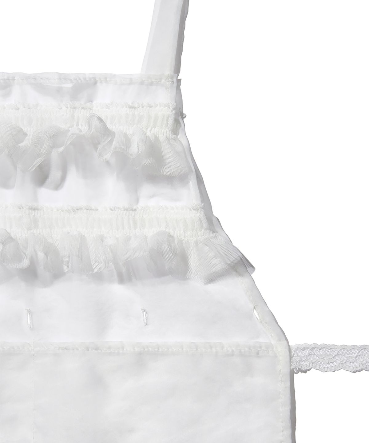 피스메이커(PIECE MAKER) TS 3WAY SHEER APRON (WHITE)