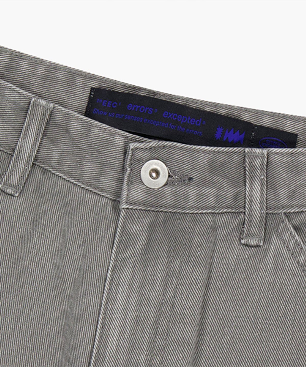 에러스익셉티드(ERRORS EXCEPTED) DP663GR 더블니 카펜터 팬츠 (Grey)