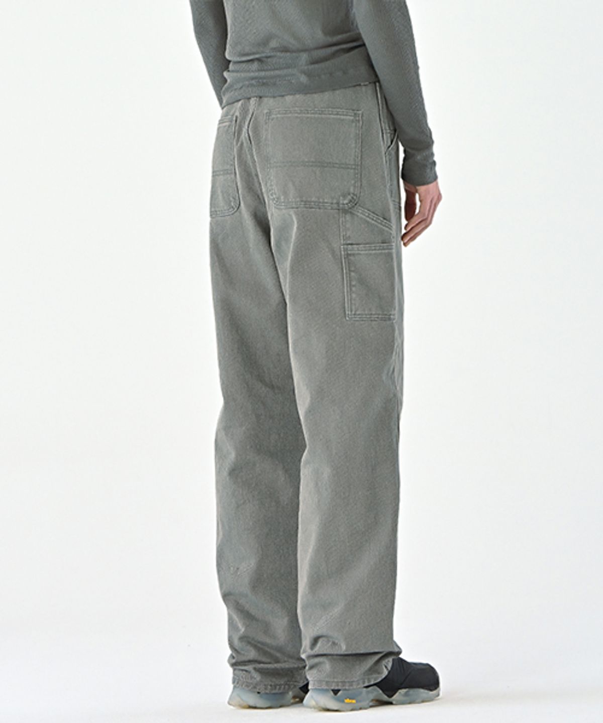 에러스익셉티드(ERRORS EXCEPTED) DP663GR 더블니 카펜터 팬츠 (Grey)