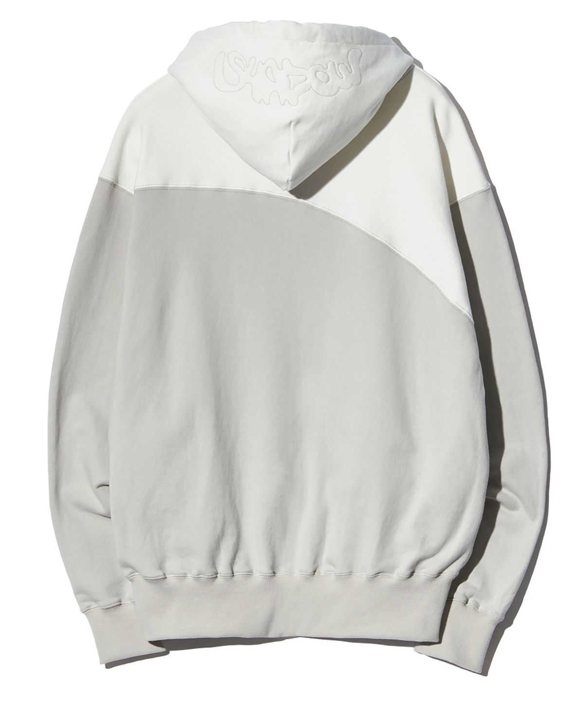 피스메이커(PIECE MAKER) TS SILVER CHARM ZIP HOODIE (LIGHT GREY)