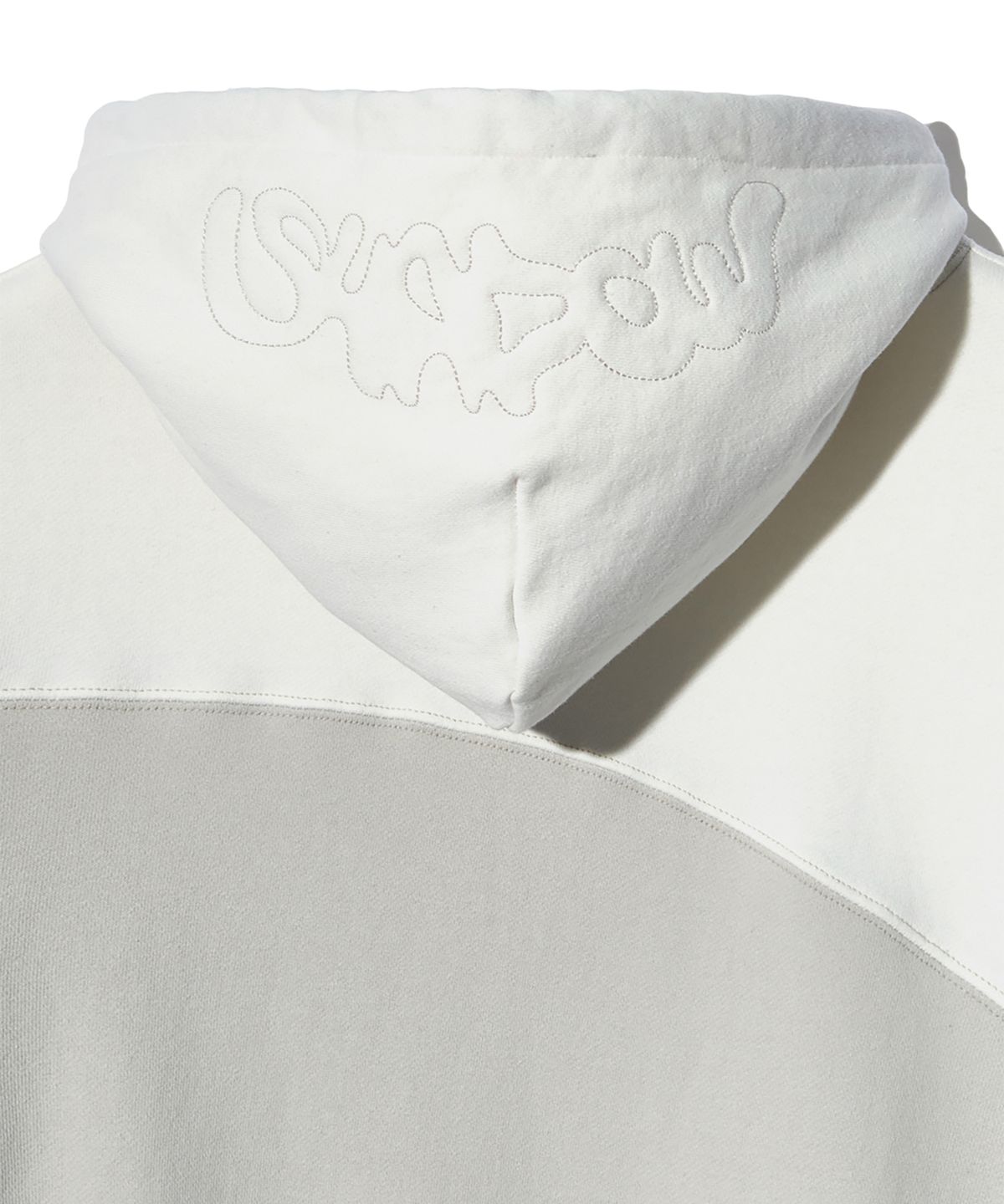 피스메이커(PIECE MAKER) TS SILVER CHARM ZIP HOODIE (LIGHT GREY)