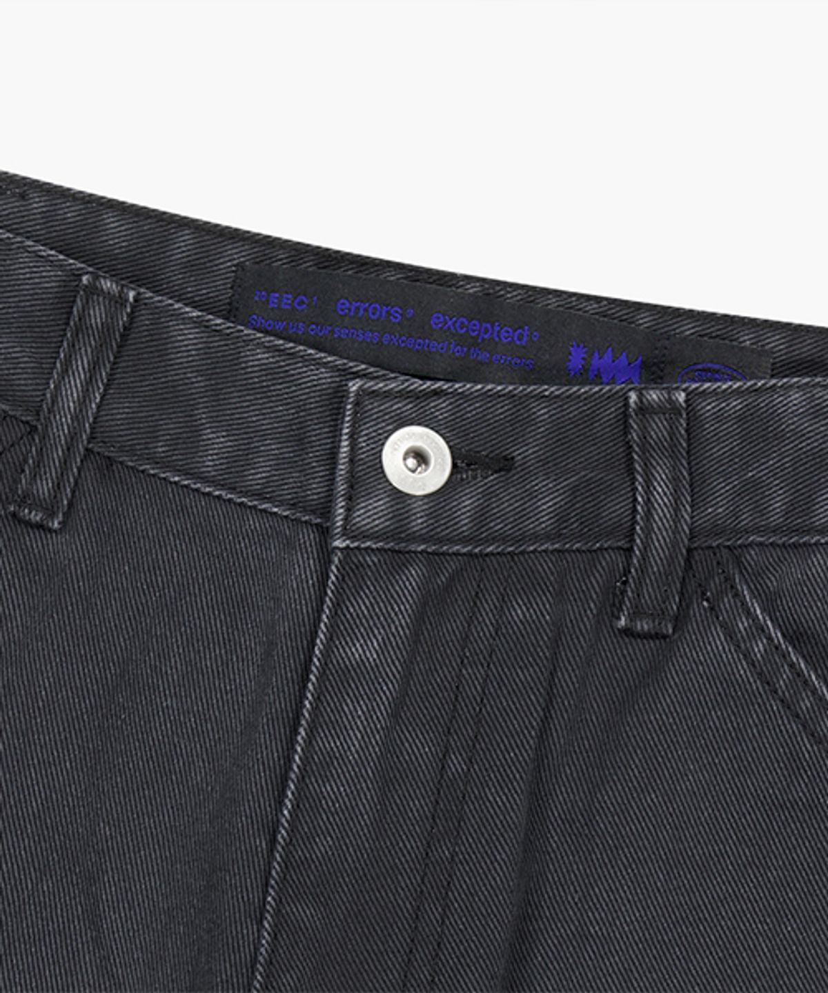 에러스익셉티드(ERRORS EXCEPTED) DP663BK 더블니 카펜터 팬츠 (Black)