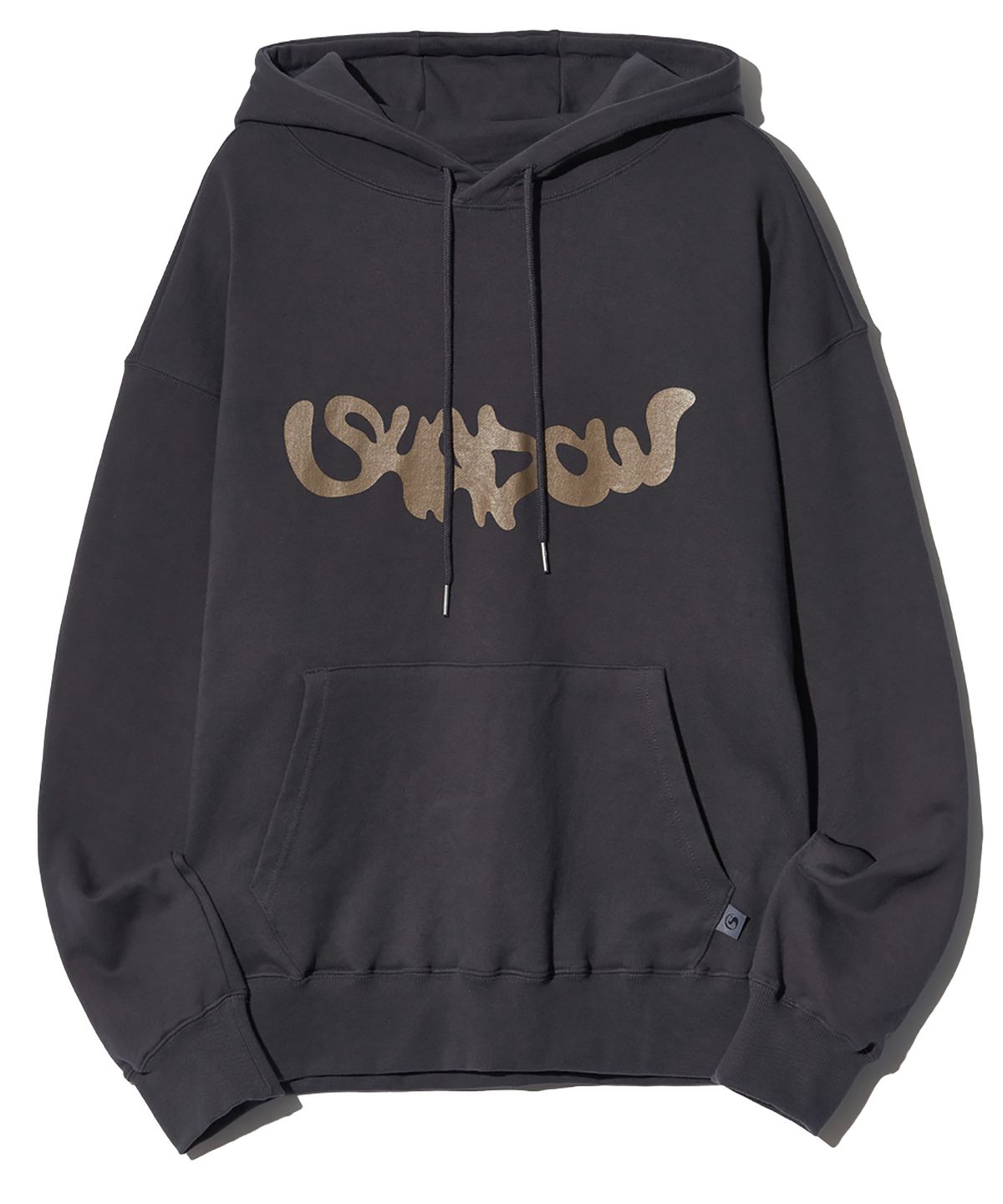 피스메이커(PIECE MAKER) TS LOGO HOODIE (CHARCOAL)