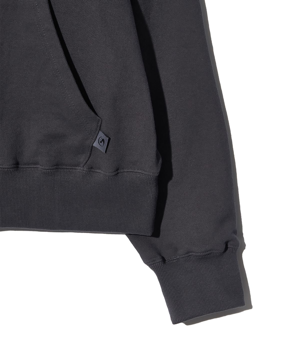 피스메이커(PIECE MAKER) TS LOGO HOODIE (CHARCOAL)