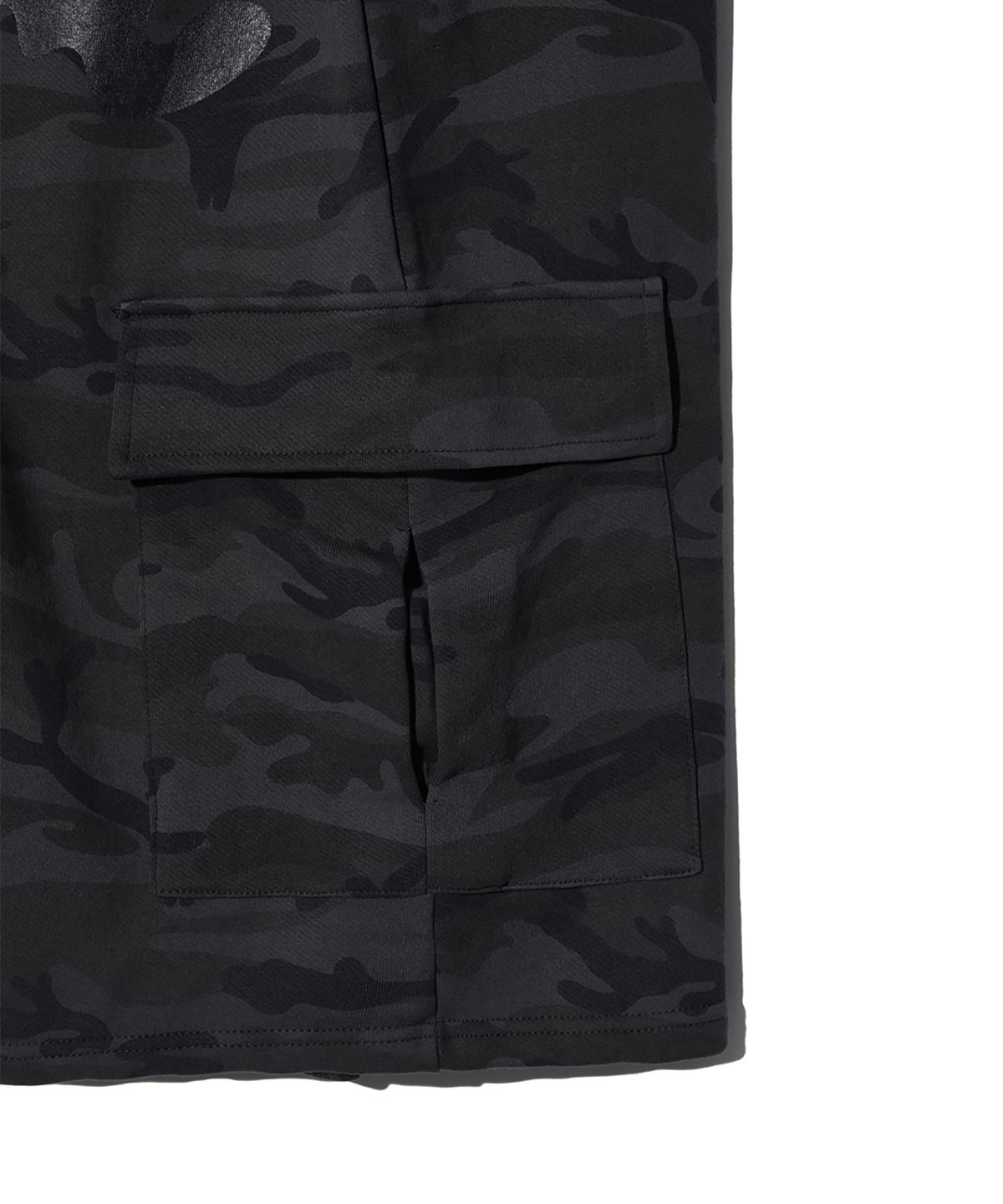 피스메이커(PIECE MAKER) TS LOGO BERMUDA SWEAT PANTS (CAMOUFLAGE)_3COLORS