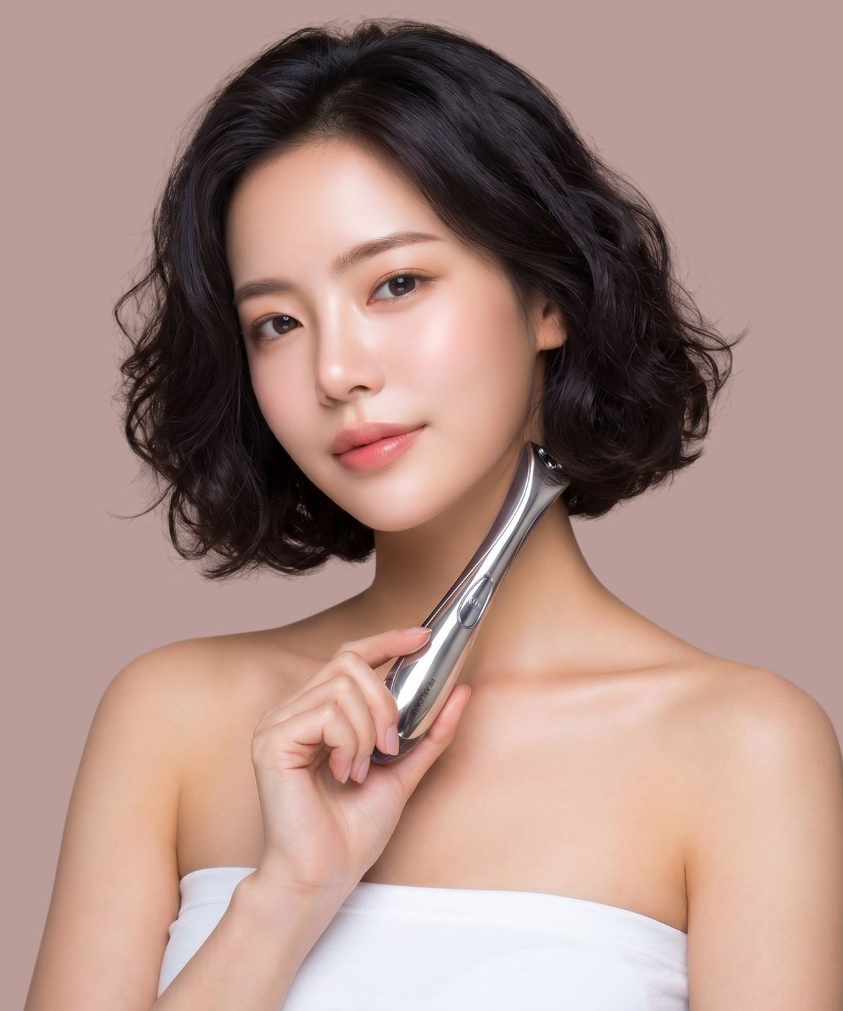 펄케어(PEARLCARE) 뷰티 디바이스 고주파 EMS 음이온 양이온 얼굴 마사지기 피부관리기