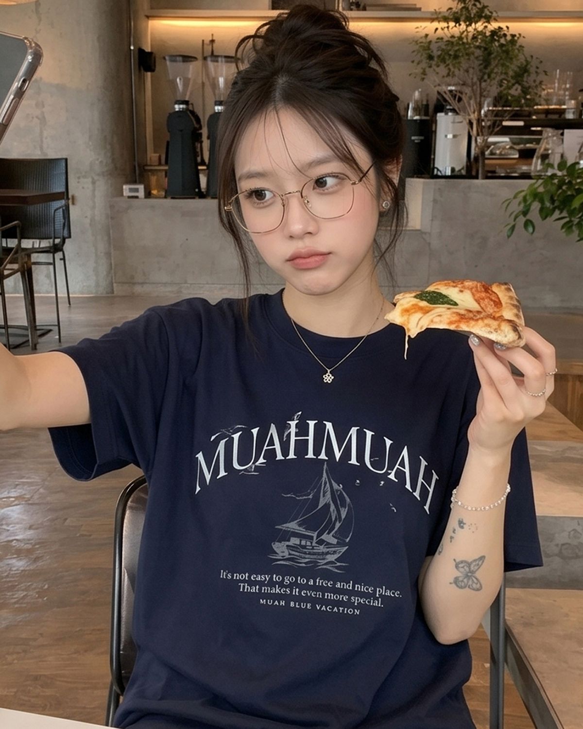 무아무아(MUAHMUAH) 썸머보트 그래픽 반팔 티셔츠 [3color]