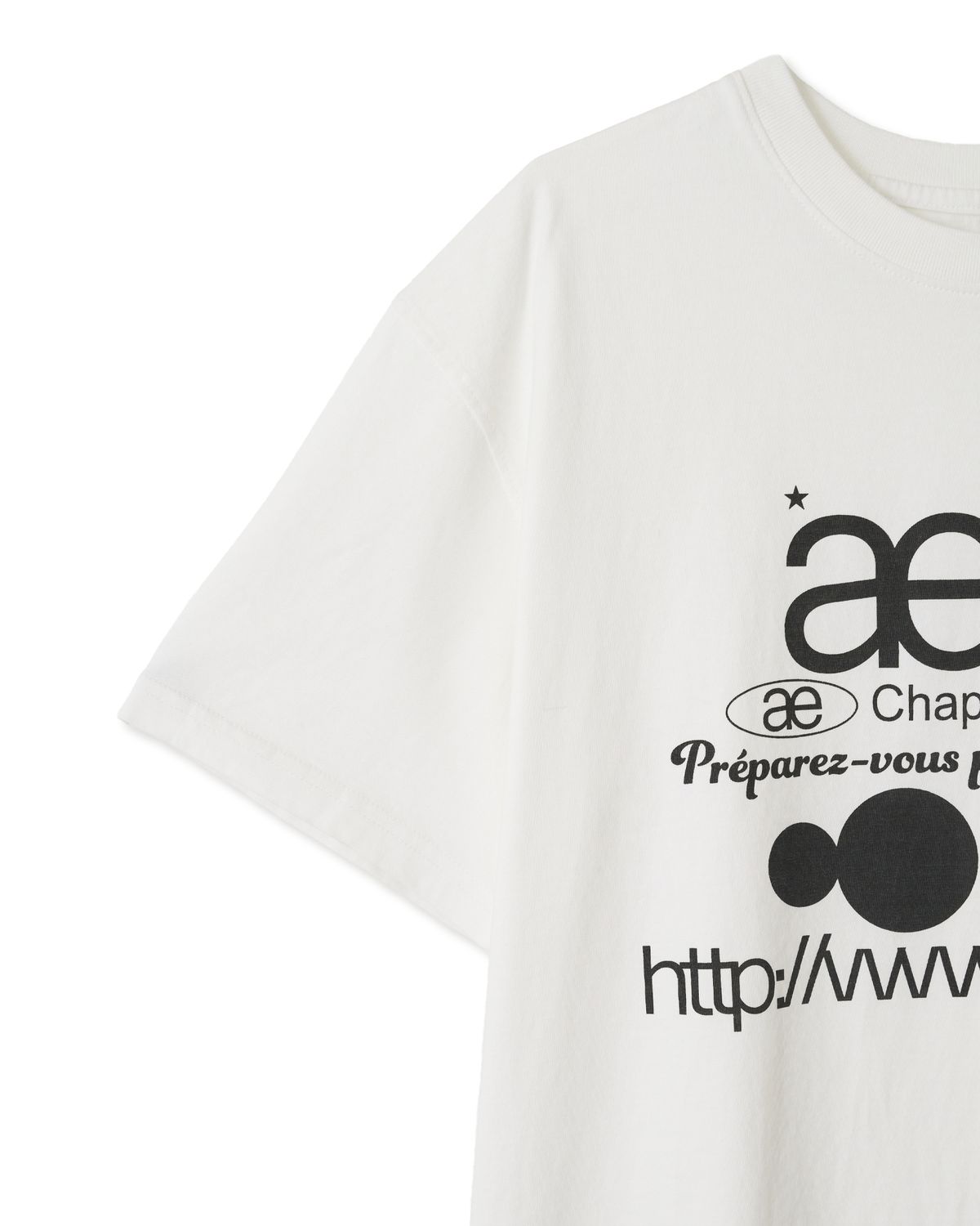 에이이에이이(AEAE) WEB LOGO T-SHIRTS [WHITE]