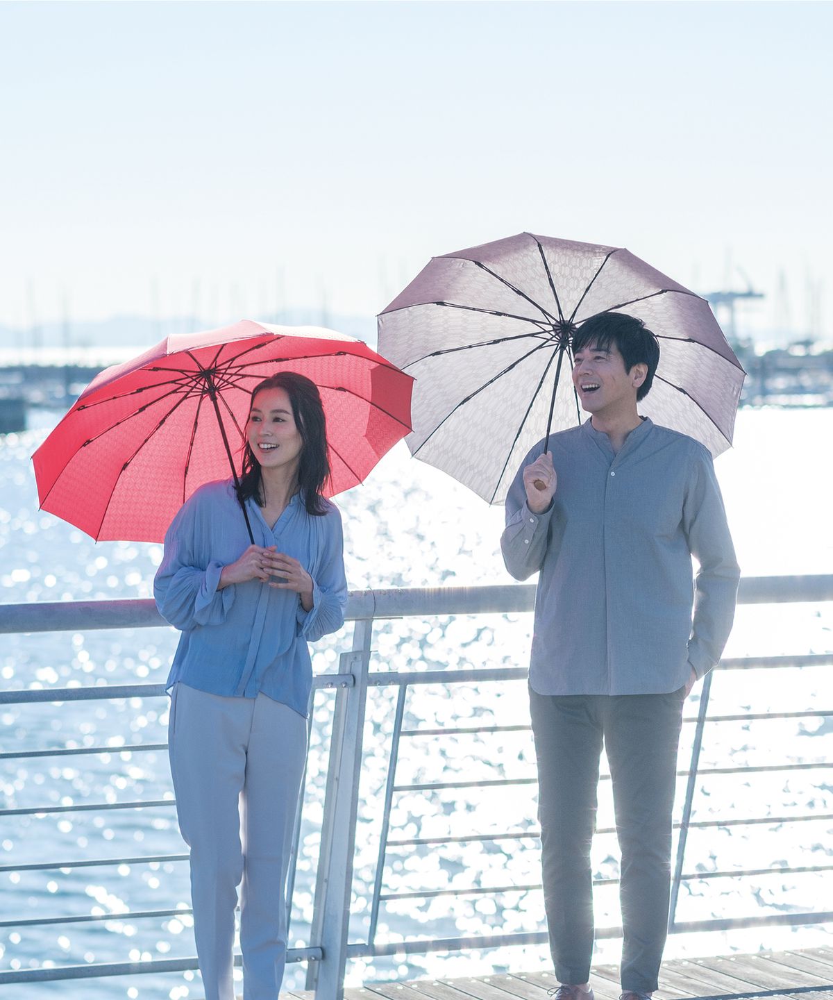 마부(MABU) 에도 오리지널12 3단 접이식 양우산