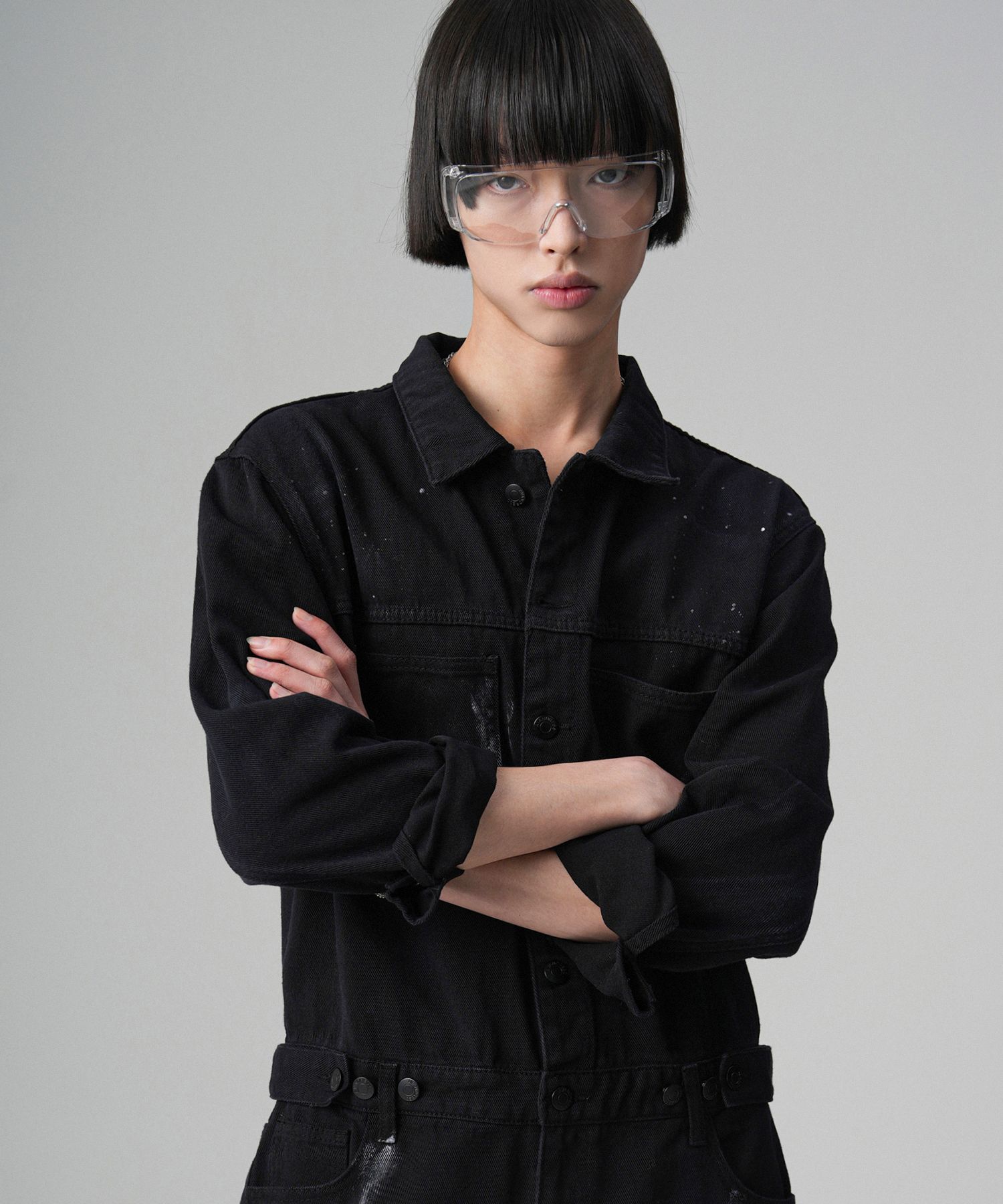 [AVANDRESS] ★24SS★ Painter Jumpsuit/男女共用 MUSINSA | AVANDRESS Painter Jumpsuit BLACK