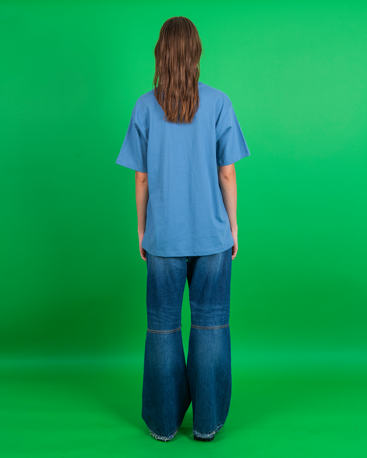조거쉬(JOEGUSH) Smith No. 76 T-shirt (Dusty Blue)