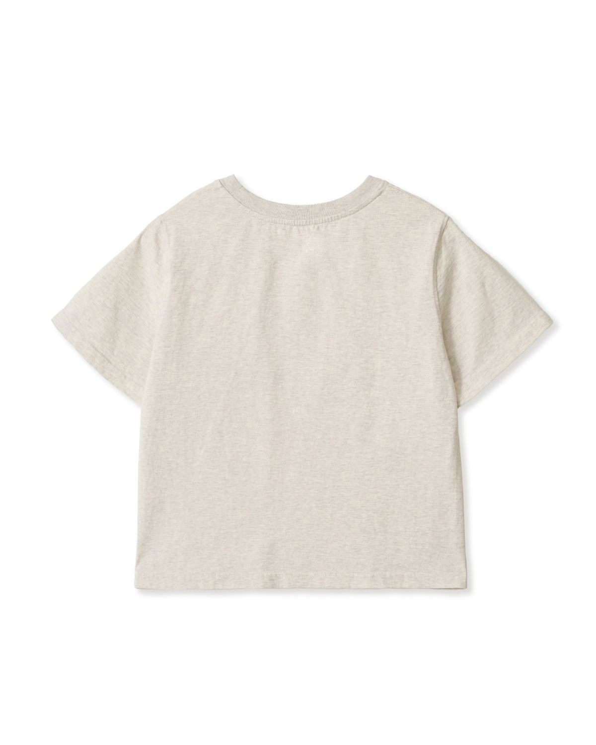 에이이에이이(AEAE) WEB LOGO CROP T-SHIRTS [OATMEAL]