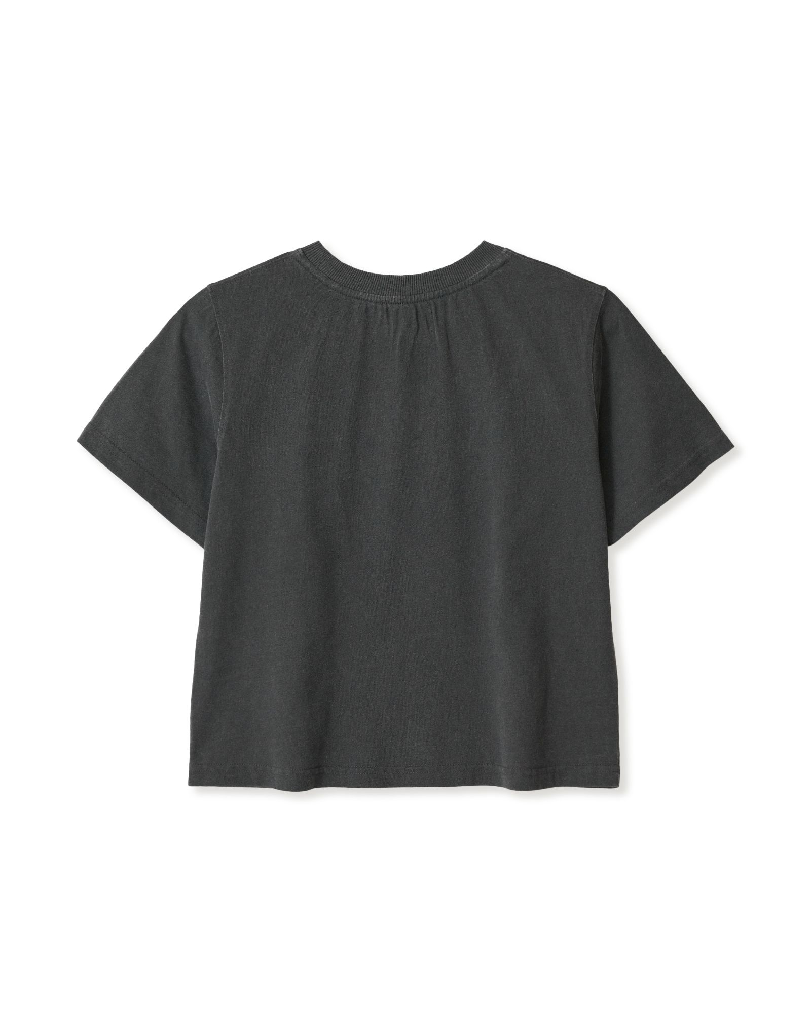 ★AEAE★ WEB LOGO CROP TSHIRTS PIGMENT BLACK AE44SWTS012PGB MUSINSA | AEAE WEB LOGO CROP T-SHIRTS [PIGMENT BLACK]