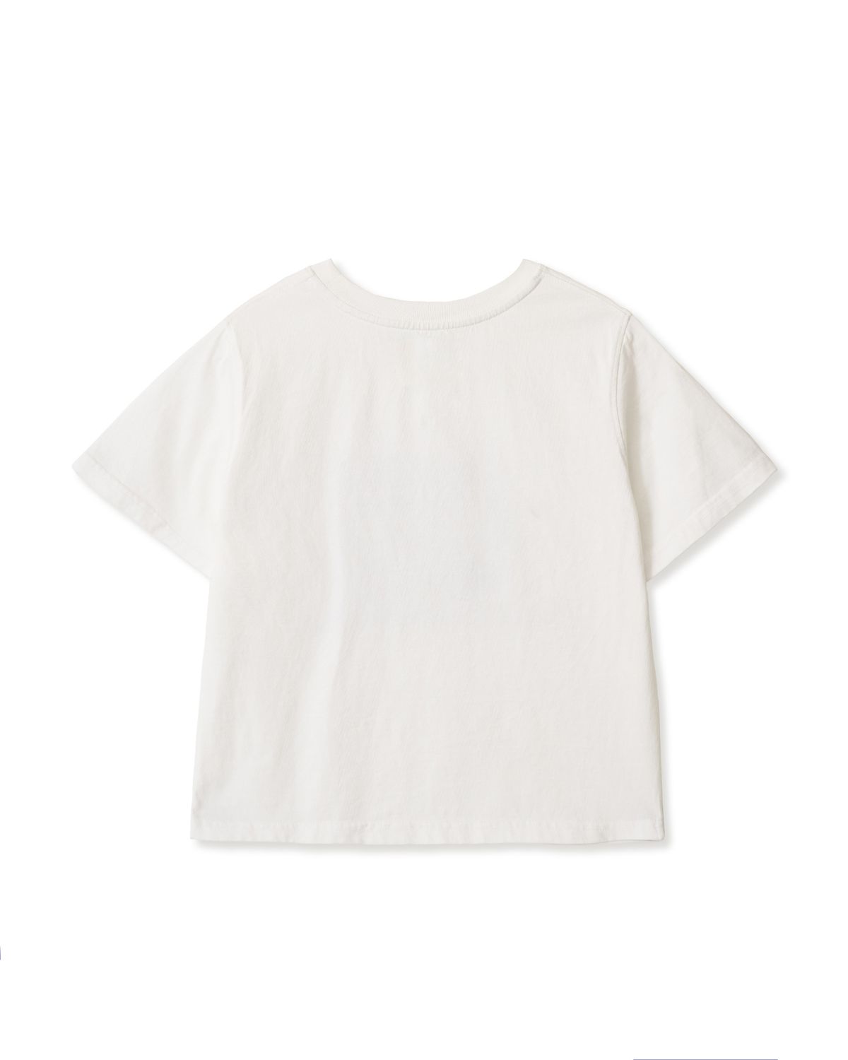 에이이에이이(AEAE) WEB LOGO CROP T-SHIRTS [WHITE]