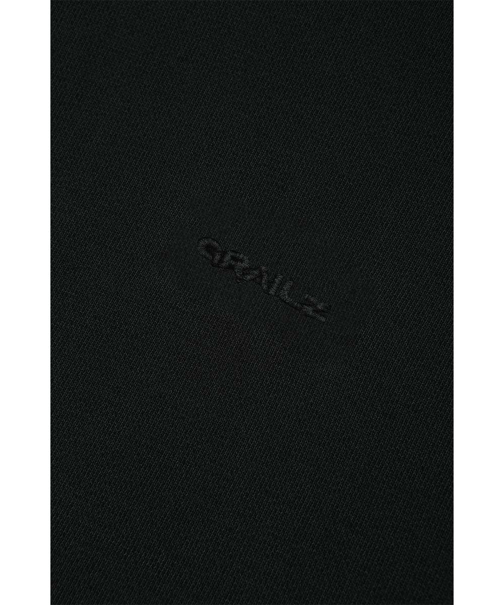 MUSINSA | GRAILZ ERBE OVERSIZED HOODIE [WASHED BLACK]