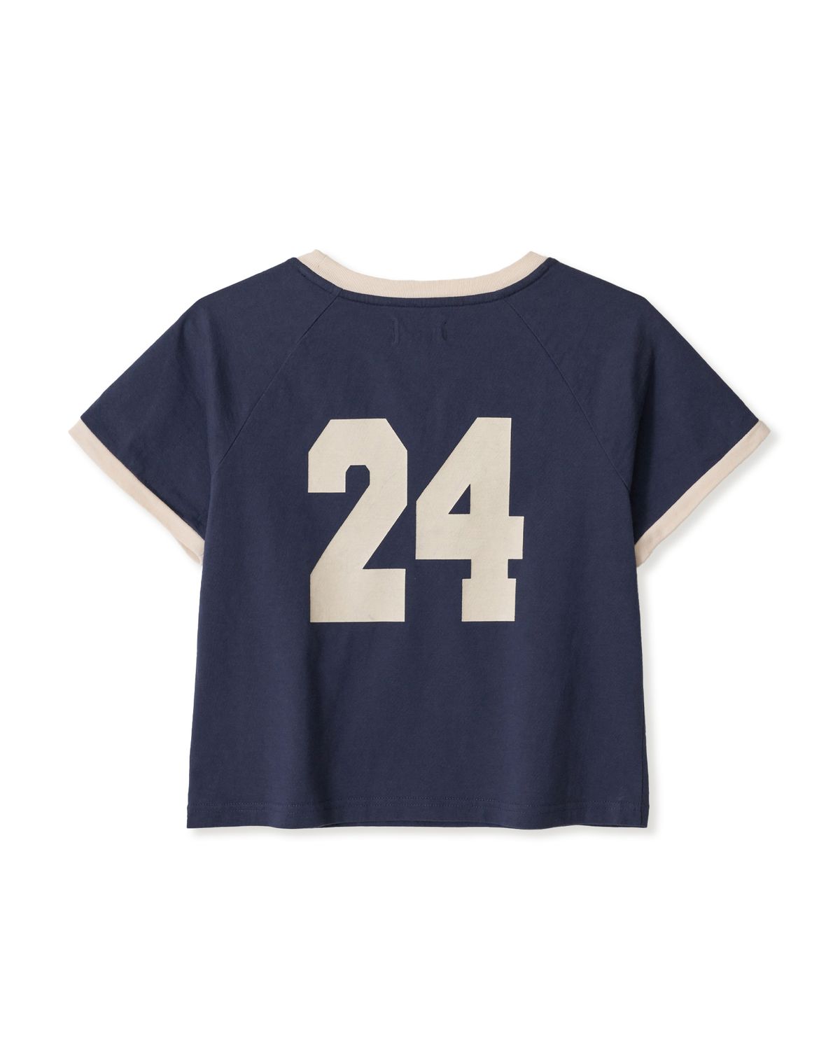 에이이에이이(AEAE) ATHLETE STRIPE HALF T-SHIRTS [NAVY]