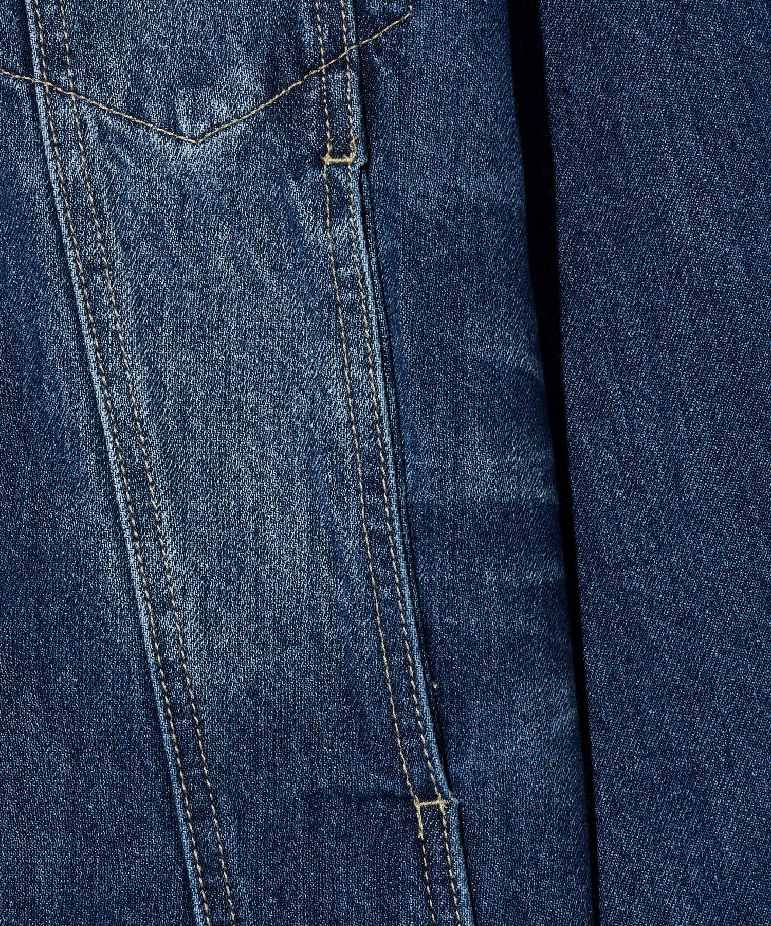 MUSINSA | SATUR Gabon washed denim trucker jacket medium blue
