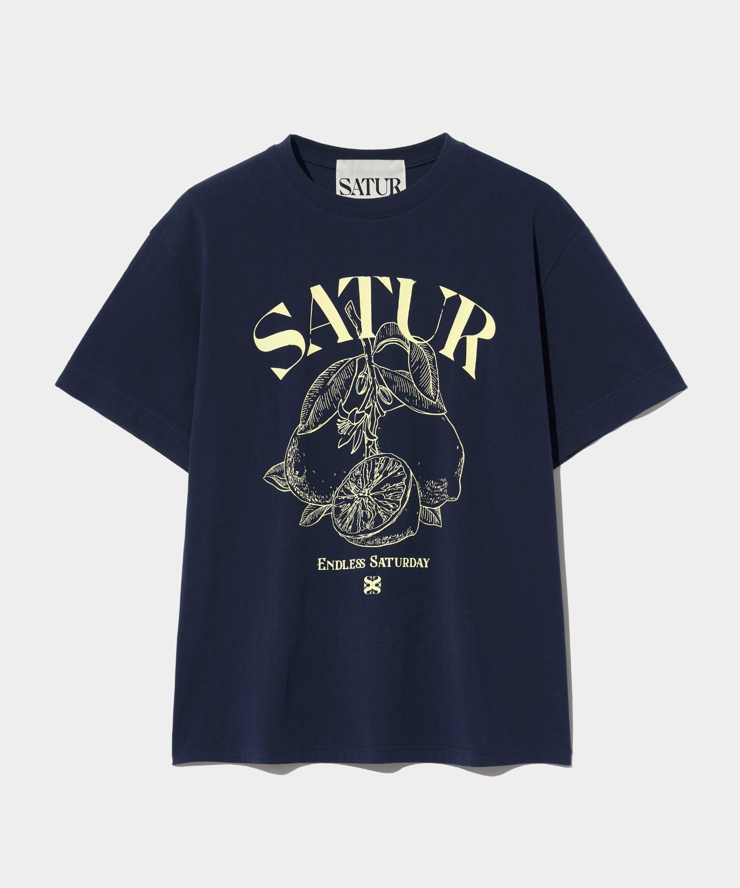 MUSINSA公式 | SATUR Capri Citron Drawing Summer Graphic