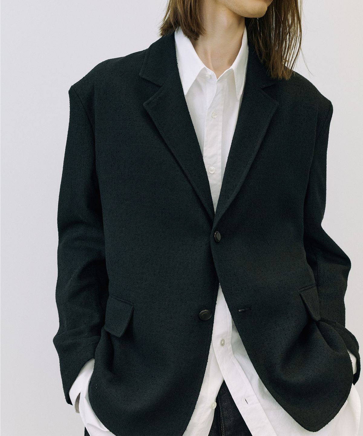 엔도어(ENDOOR) Coco tweed jacket (black)