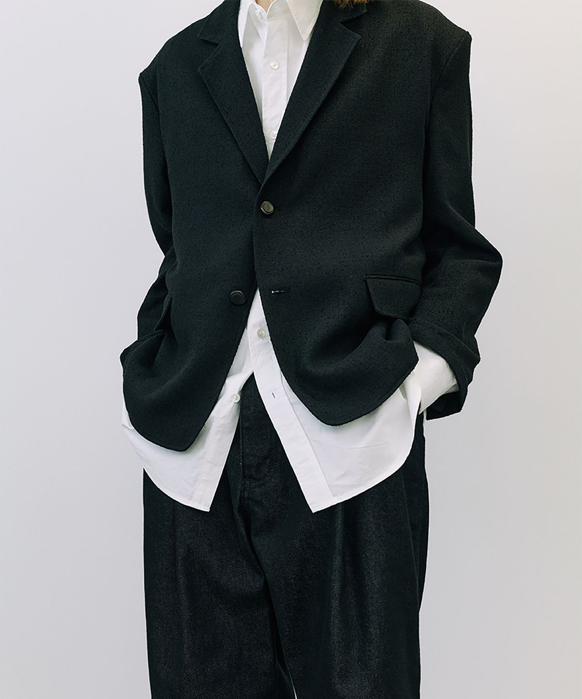 엔도어(ENDOOR) Coco tweed jacket (black)