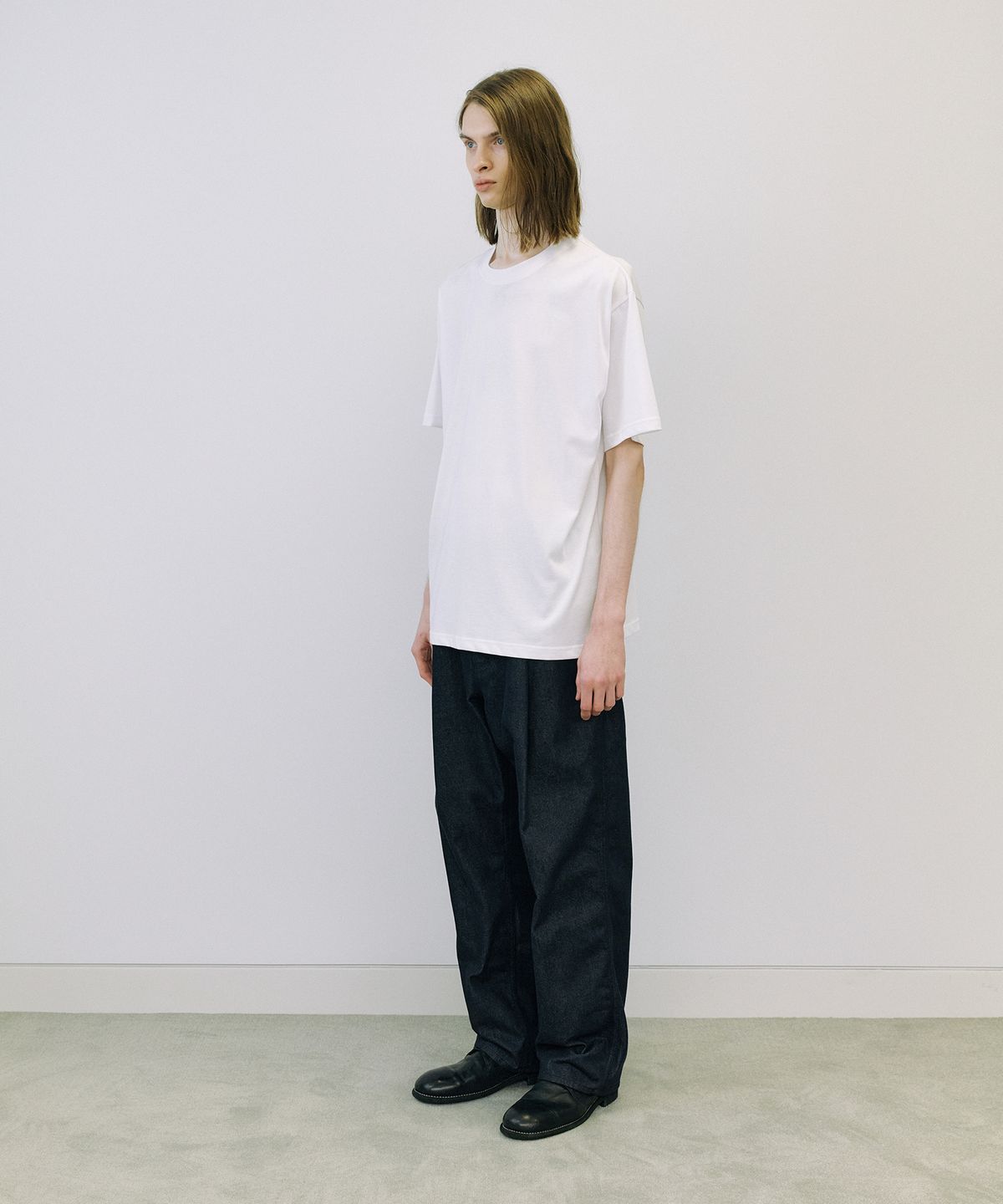 엔도어(ENDOOR) Supima premium 1/2 T-shirt (white)