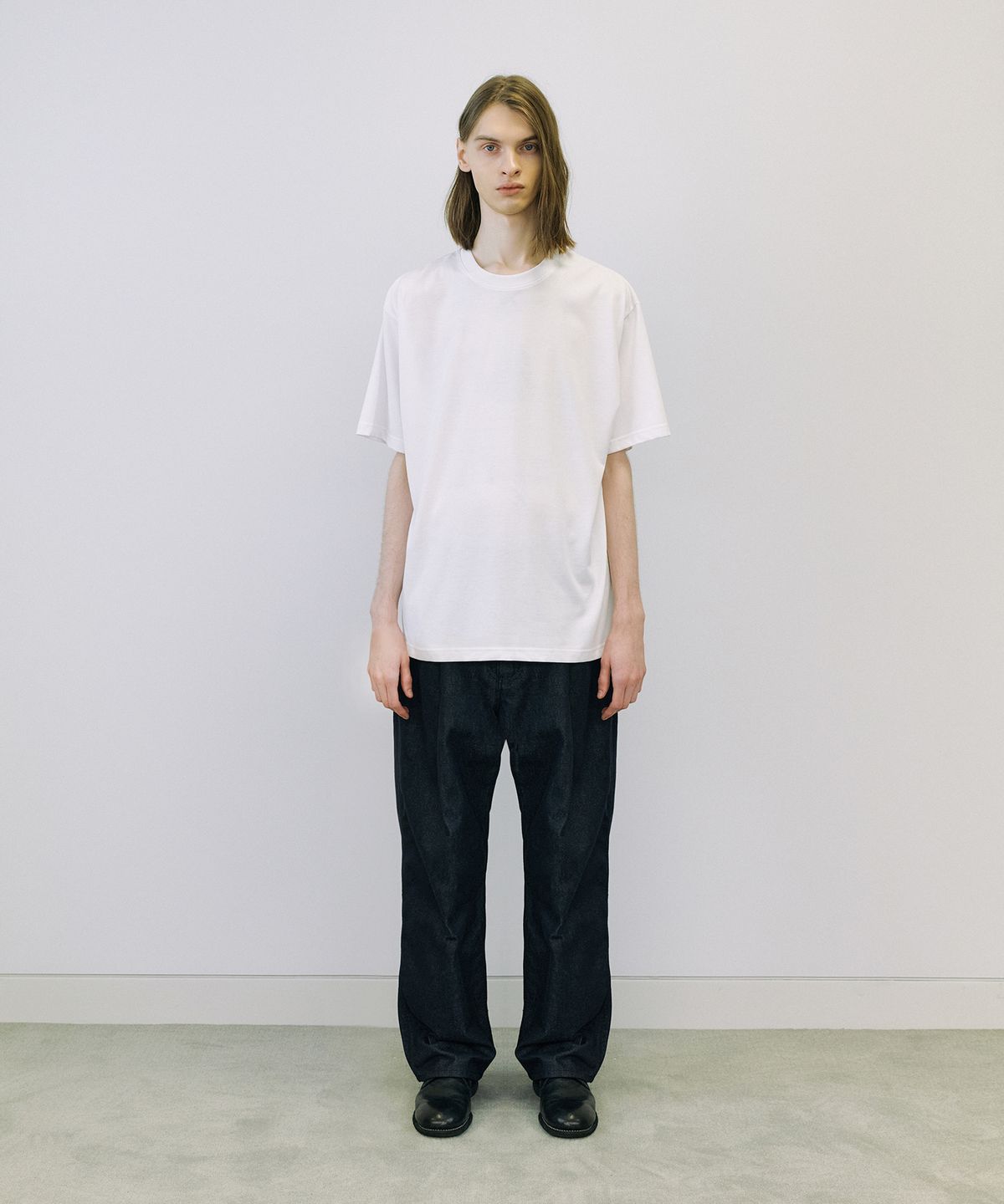 엔도어(ENDOOR) Supima premium 1/2 T-shirt (white)