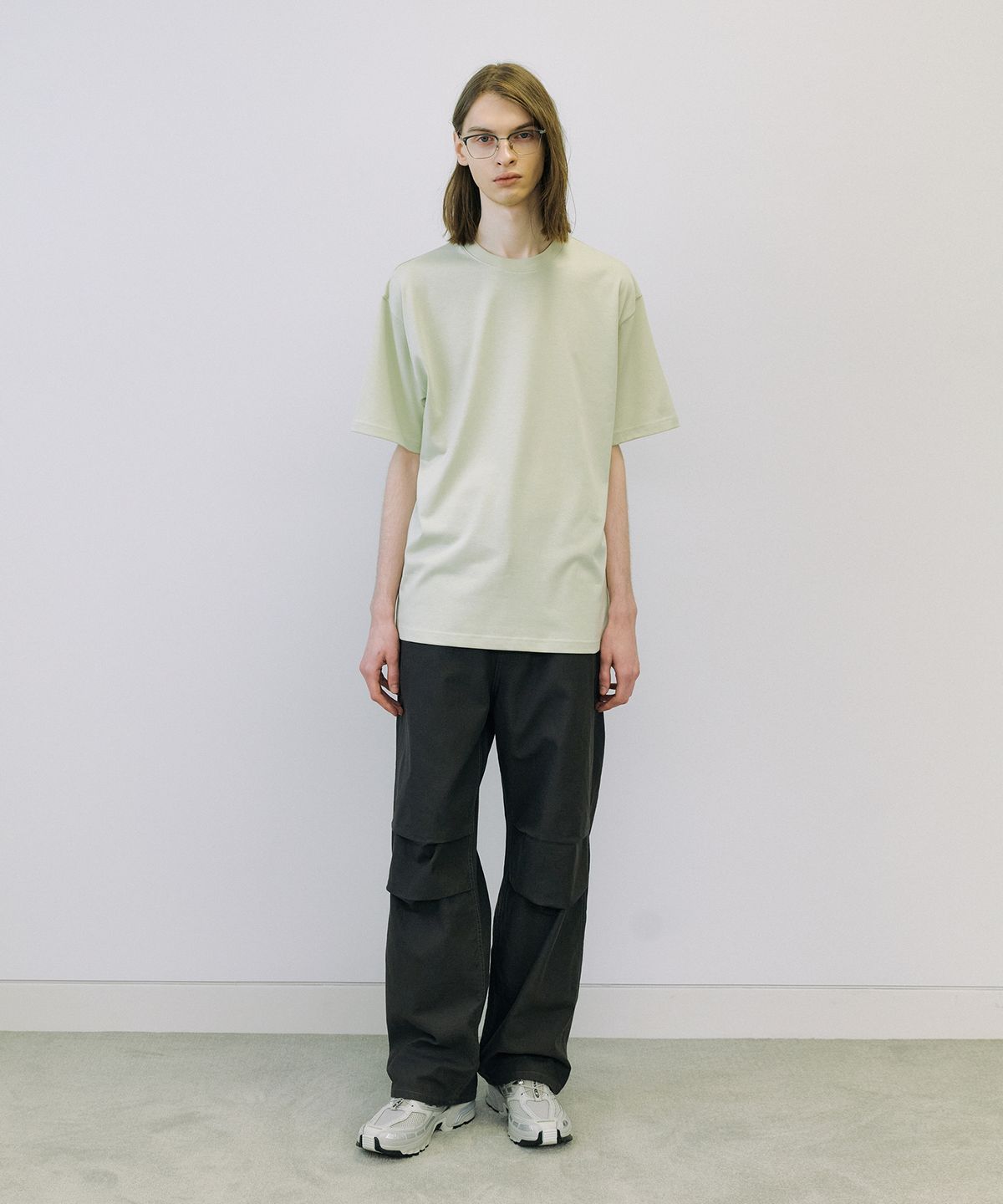 엔도어(ENDOOR) Supima premium 1/2 T-shirt (lime)