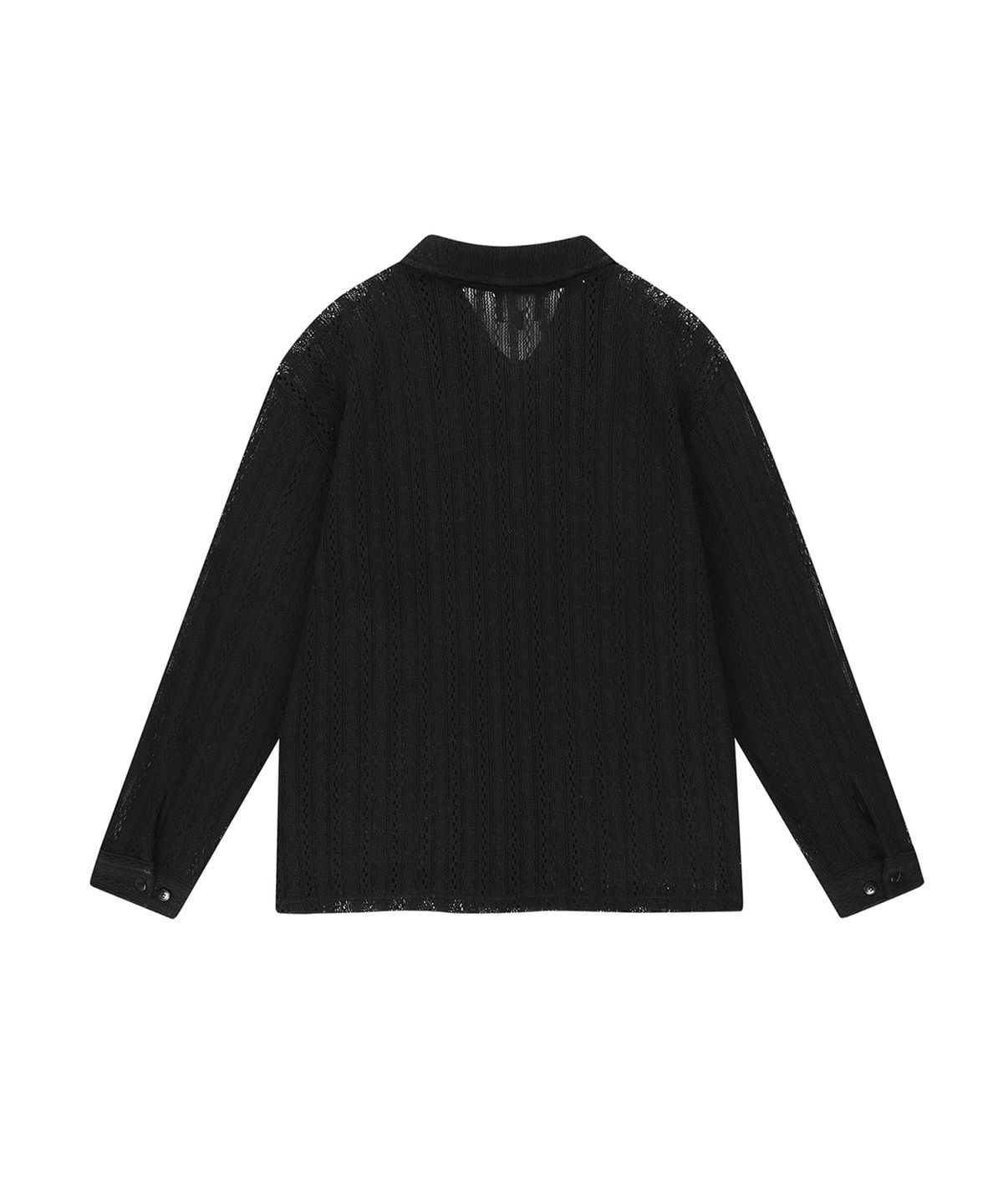 엔도어(ENDOOR) Crochet shirts (black)
