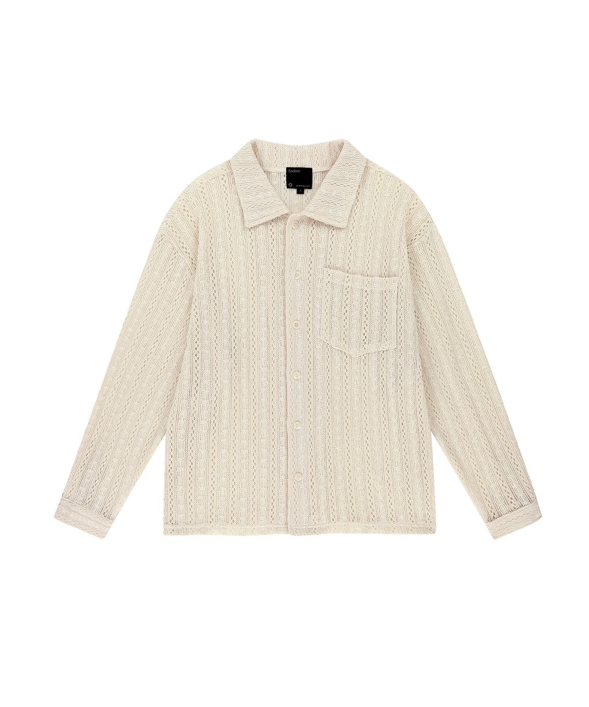엔도어(ENDOOR) Crochet shirts (ecru)