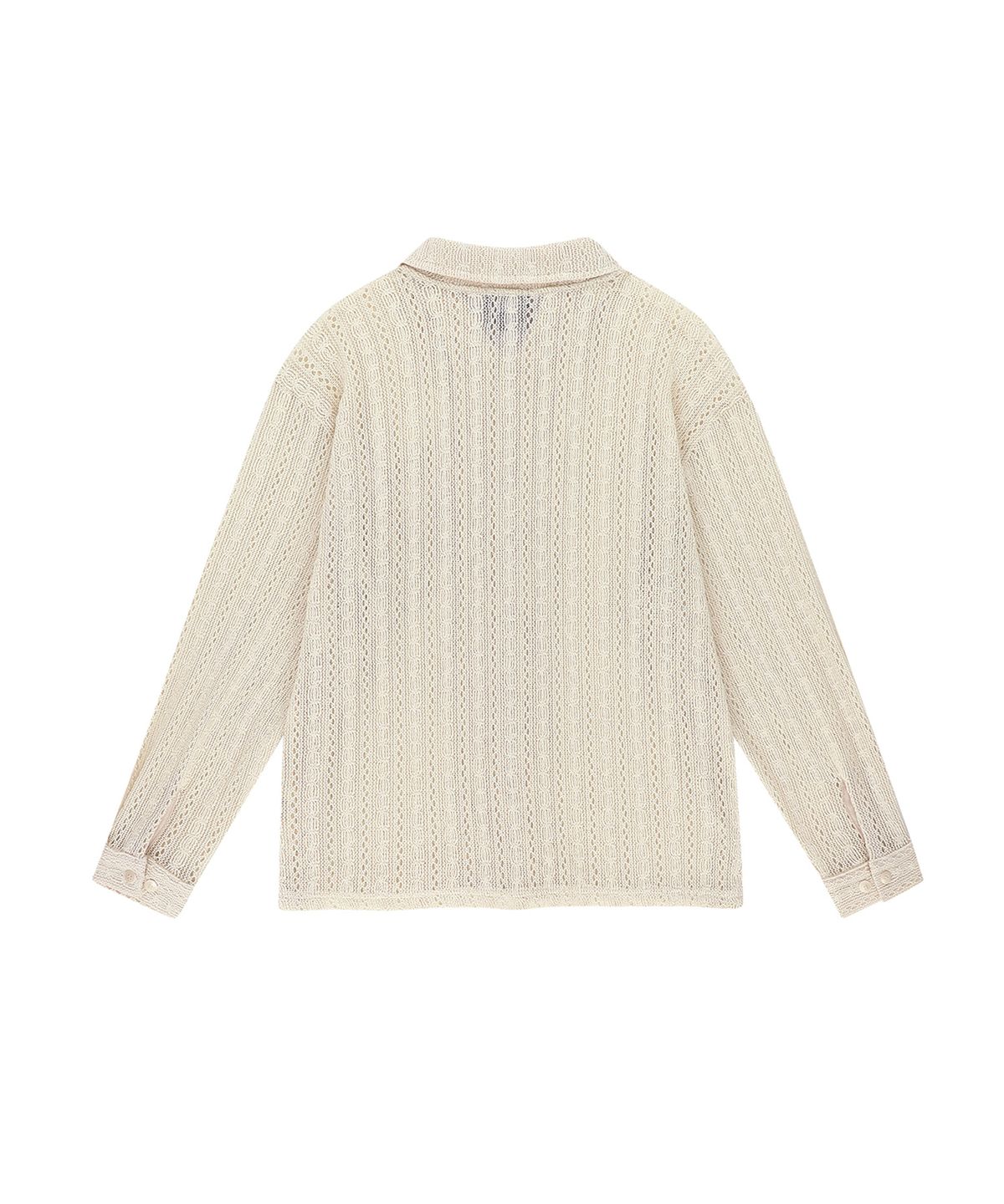 엔도어(ENDOOR) Crochet shirts (ecru)