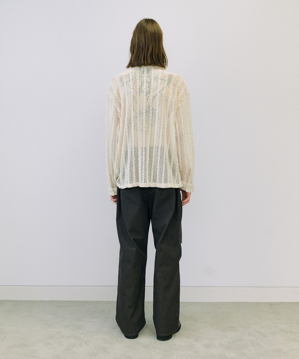 엔도어(ENDOOR) Crochet shirts (ecru)