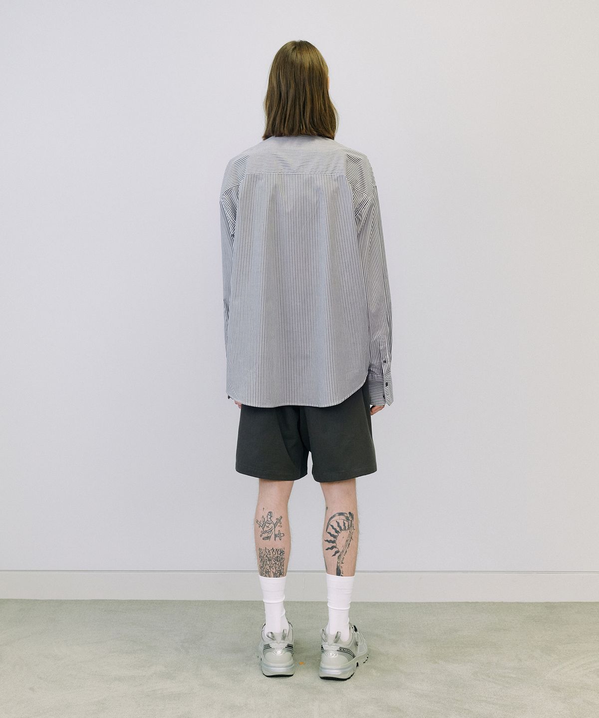 엔도어(ENDOOR) Uniform chino shorts (dark gray)