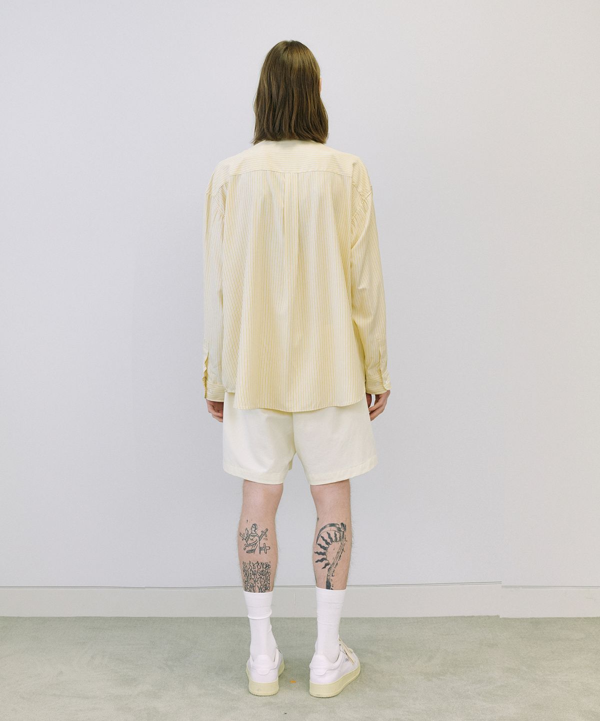 엔도어(ENDOOR) Uniform chino shorts (ecru)