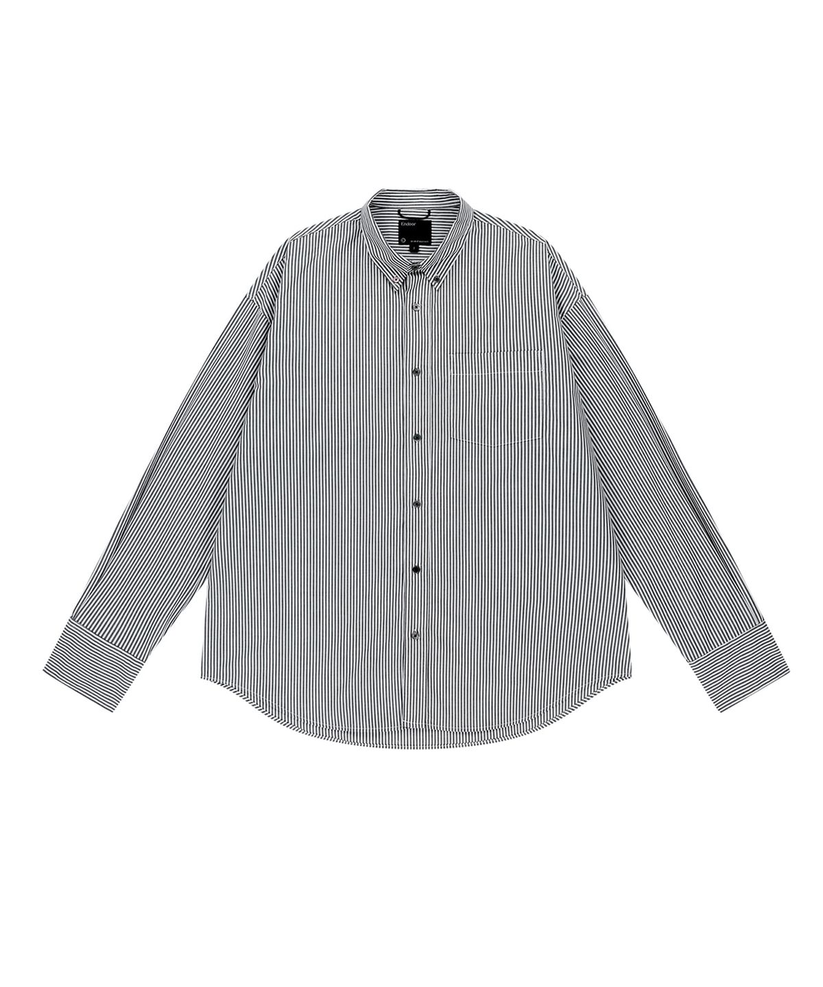 엔도어(ENDOOR) Piano over shirt (black stripe)