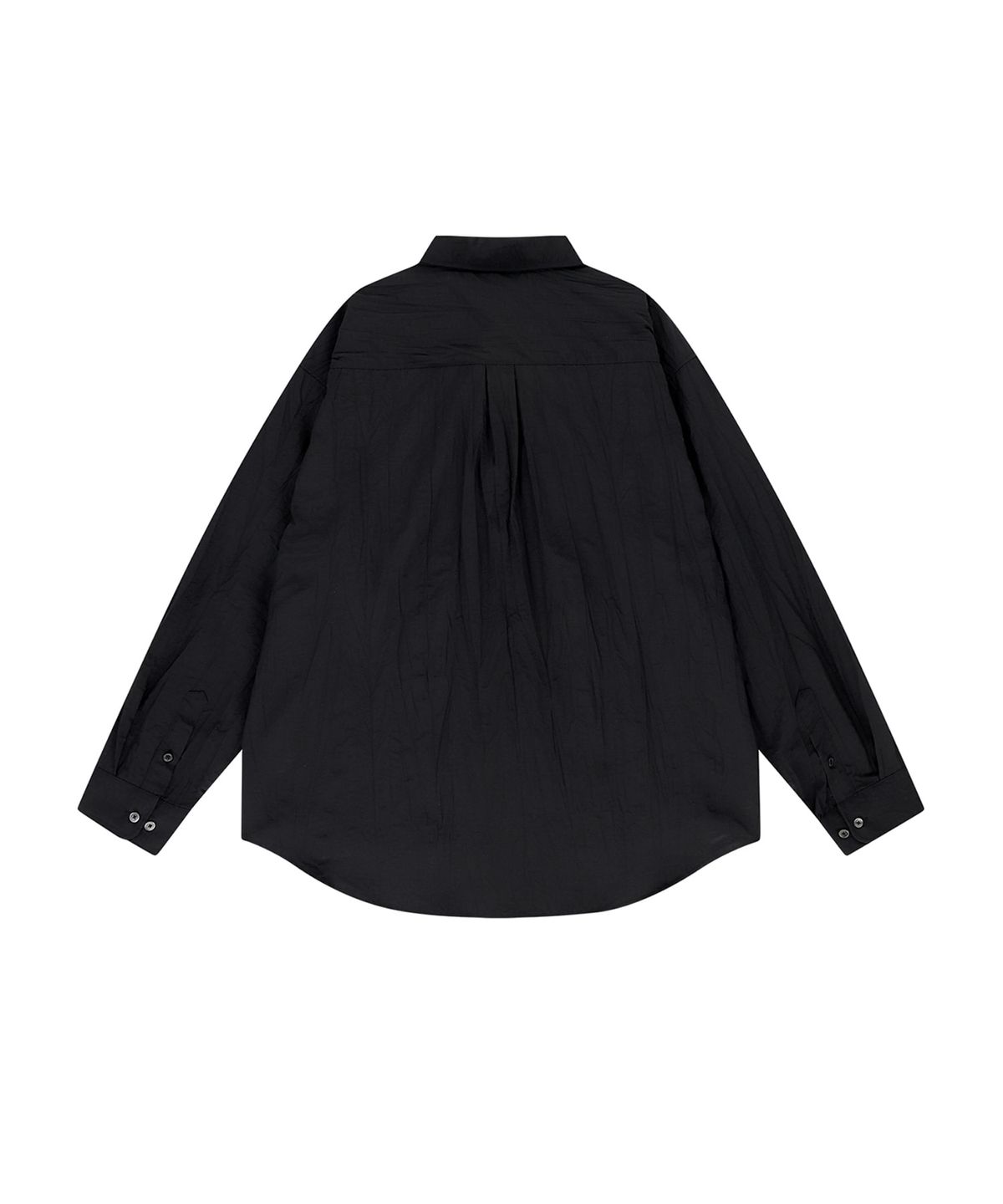엔도어(ENDOOR) Crease shirt (black)