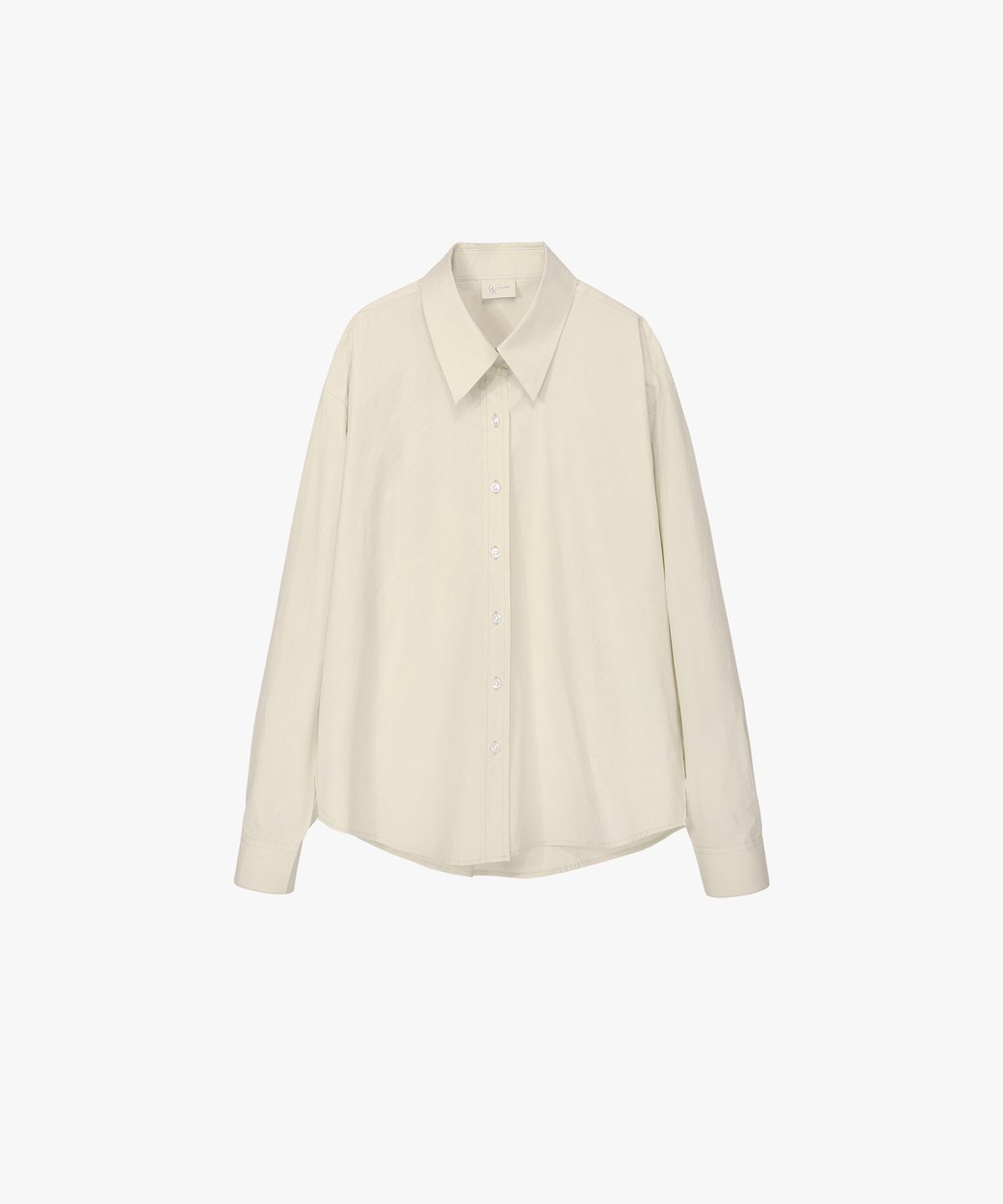 로시로우(LOSSYROW) Bio Cotton Washing Shirt Beige